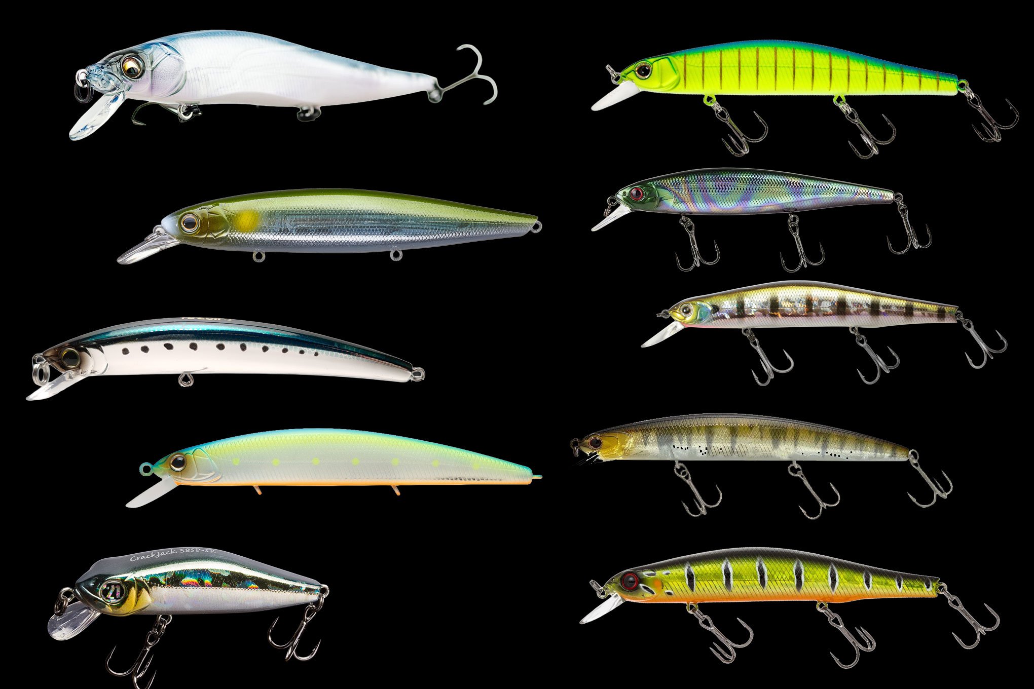 Воблеры O.S.P, Jackall, ZipBaits, Megabass, Deps, Strike Pro, TsuYoki, Yo-Zuri, Pontoon 21